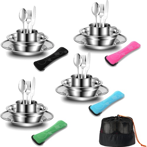 Edelstahl geschirr set - edelstahl-geschirr-set, für