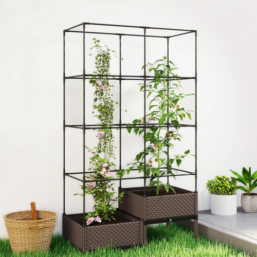 Hochbeet pflanzkasten mit - hochbeet,