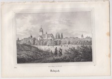 Lithografie: Delitzsch, 1836