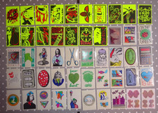 Konvolut 50 x Panini Magic Stickers Aufkleber Sammel Sticker Bild 1989