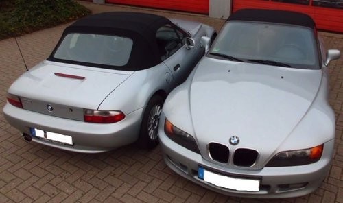 Bmw verdeckbezug stoff - bmw, z3