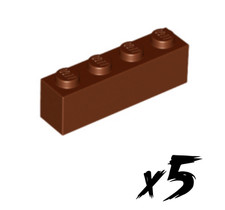 5x LEGO 3010 • 1x4 Stein •