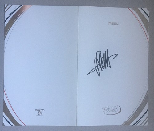 Sebastian vettel signiert - sebastian,