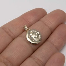 3/4" Mond & Sonne Gesicht