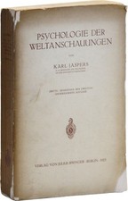 Karl Jaspers PSYCHOLOGIE DER
