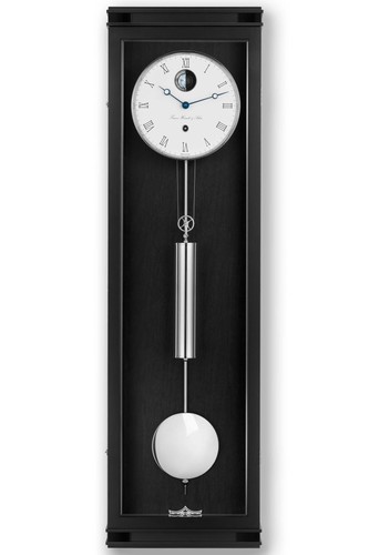Hermle wanduhr schwarz - schwarz, weiß