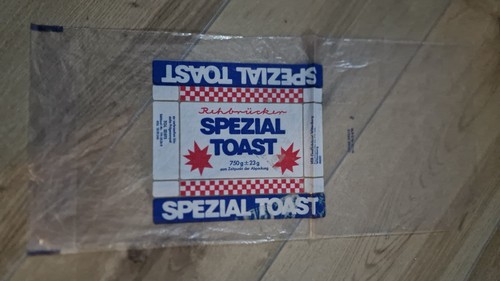 Tüte spezial toast ddr - tüte, veb