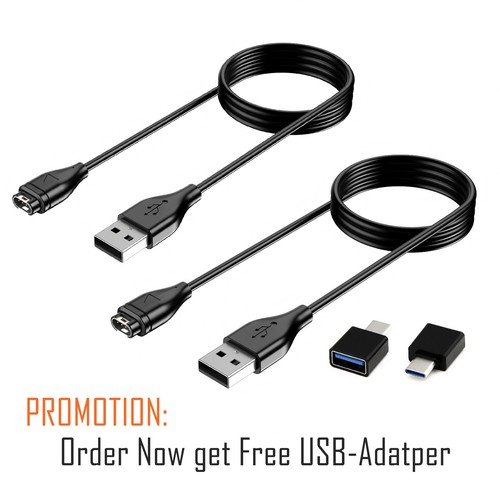 2er pack ladekabel für garmin - pack,