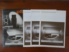 Revox B 791 Bedienungsanleitung Instruction / User manual GER/EN/FR