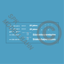 218 440 (10 Jahre SOB) BR 218