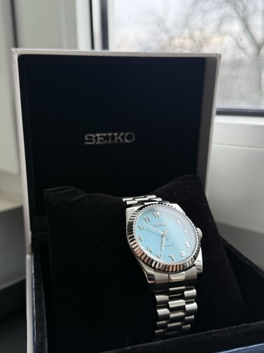 Seiko arabic dial edelstahl - seiko,