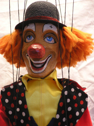 Czech folk art marionette - folk,