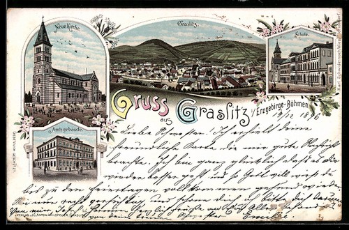Lithographie graslitz - lithographie,