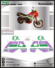 KLR 650 TENEI 1991 AUFKLEBER