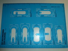 Zeichenschablone KALDEWEI Duschwannen Maßstab 1 : 20