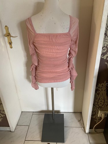 Crop top kurzes - top,