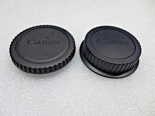 Set original objektivdeckel - set,