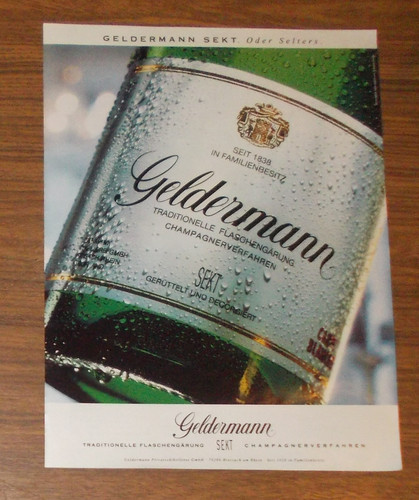 Seltene werbung geldermann - seltene,