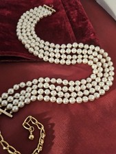 Chocker perlen perlmutt von - perlen,