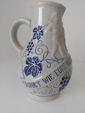 Vintage Deutscher Weinkrug Wick  Werke 0,5 L