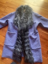 Mantel Pelz Fell Max Mara GrM-L