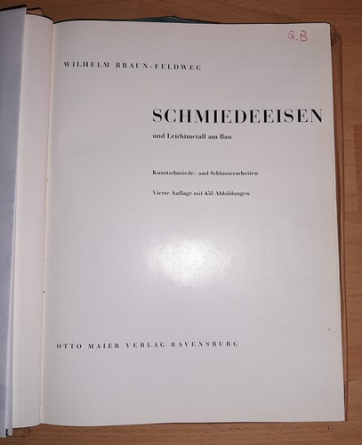 Schmiedeeisen und leichtmetall - schmiedeeisen,