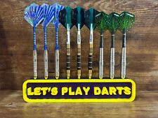 9 Slots Dartständer / Darthalter Lets Play Darts für optionale Wandmontage
