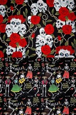 Skull Totenkopf Rosen Musik