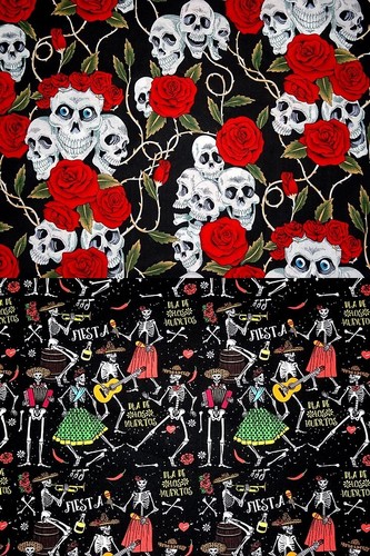 Skull totenkopf rosen - skull, musik