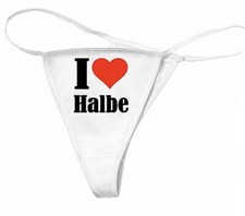 String Tanga I Love Halbe
