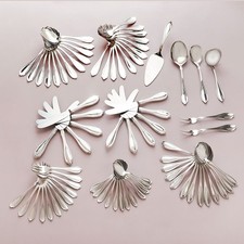 79 Teiliges Versilbertes