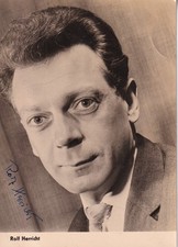Autogramm - Rolf Herricht -