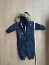Reima Tec Schneeanzug Winter Blau  98 mit Fleece Anzug & Kapuze