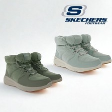 SKECHERS Damen Glacial Ultra Trend Up Ankle-Boots mit Ultra Go-Dämpfung