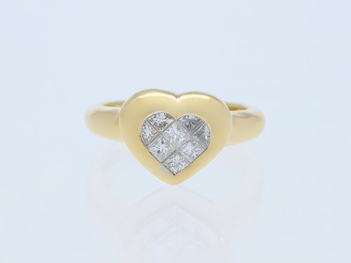 Wempe ring brillanten - 0,64,
