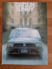 Datsun Sunny - PROSPEKT (6/1980)