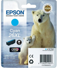 Epson 26XL Orig. Tintenpatrone C13T26324012 Cyan für Expression Premium XP-600