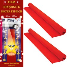 2 x VIP roter Teppich 0,61m x