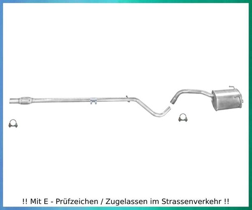 Auspuffanlage für fiat 500 - 500, /