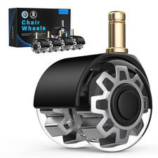 Bürostuhl Rollen 10 X 22mm Leichtgängige Und Leise Hartbodenrollen Schreibtischs