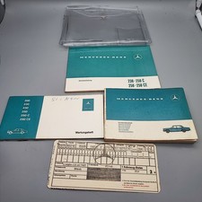 MERCEDES W114 250 Betriebsanleitung 1971 Bedienungsanleitung  Mappe