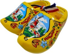 2er Set Deko Holland Clogs
