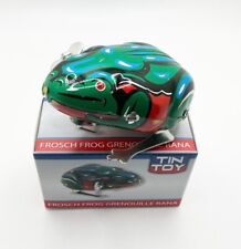 Blechspielzeug / Blechfrosch zum aufziehen - mechanisch ,,Neu in OVP,, Klassiker