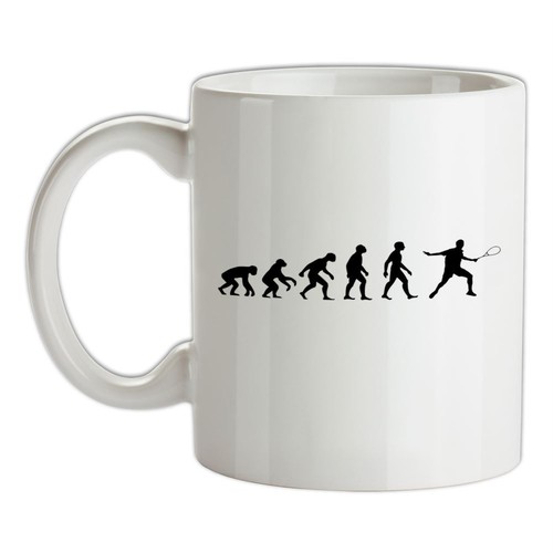 Evolution man squash player - of,