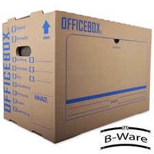 Officebox® Ordnerkarton Archivkarton Archivbox Aktenkarton B-Ware