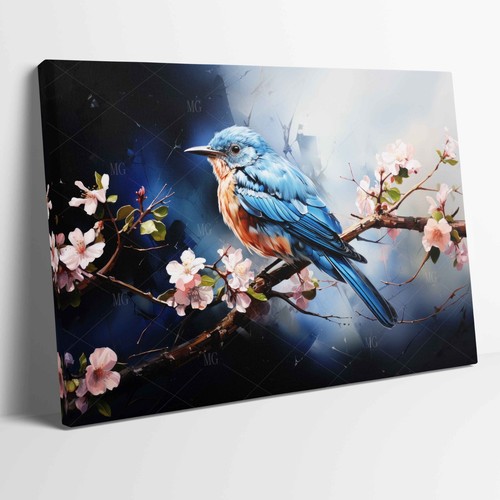 Kolibri auf rosa - , blumen