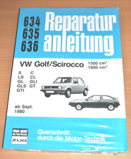 VW Golf Scirocco 1 I 1500 1600