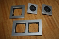 Gira E 22 Rahmen Steckdosen