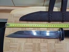 Sax mit Lederscheide - Wikinger Gebrauchsmesser - wurde nur 1x getragen