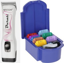 AESCULAP DURATI PROWHITE LITHIUM-IONEN SCHERMASCHINE EDELSTAHL KÄMME 3 - 32 MM